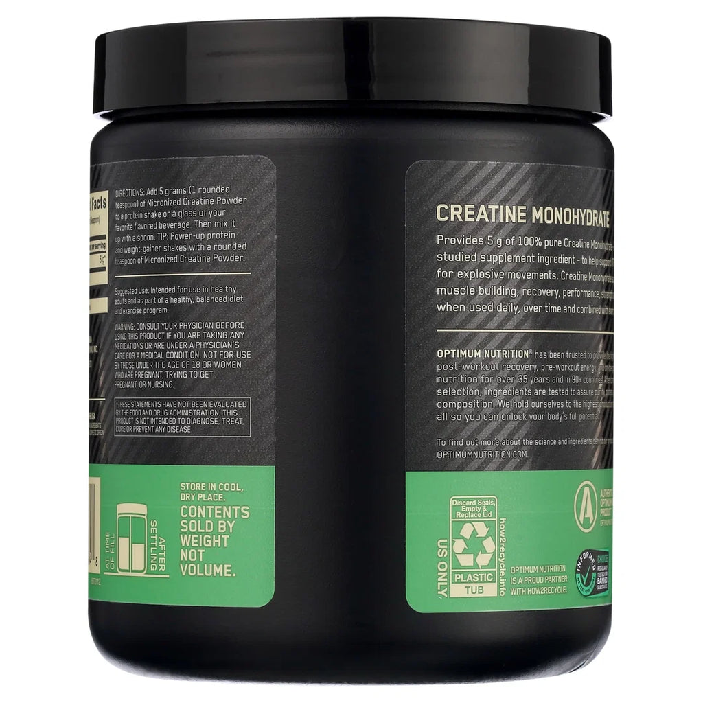 OPTIMUM NUTRITION MICRONIED CREATINE 60 SERVINGS