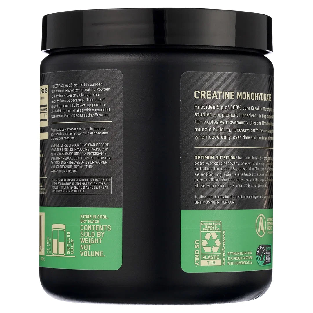OPTIMUM NUTRITION MICRONIED CREATINE 60 SERVINGS