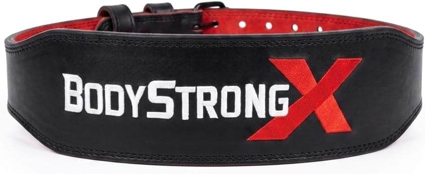 7mm Leather Weightlifting Belt – Genuine Leather Gym Belt
