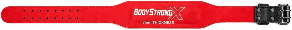 7mm Leather Weightlifting Belt – Genuine Leather Gym Belt