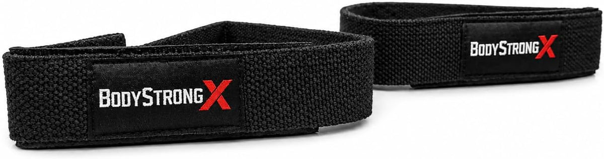 Weight Lifting Wrist Straps – Cotton Straps with Neoprene Padding