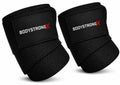 Elbow Wraps 40" for Weightlifting | BodyStrongX Black