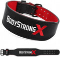 7mm Leather Weightlifting Belt – Genuine Leather Gym Belt