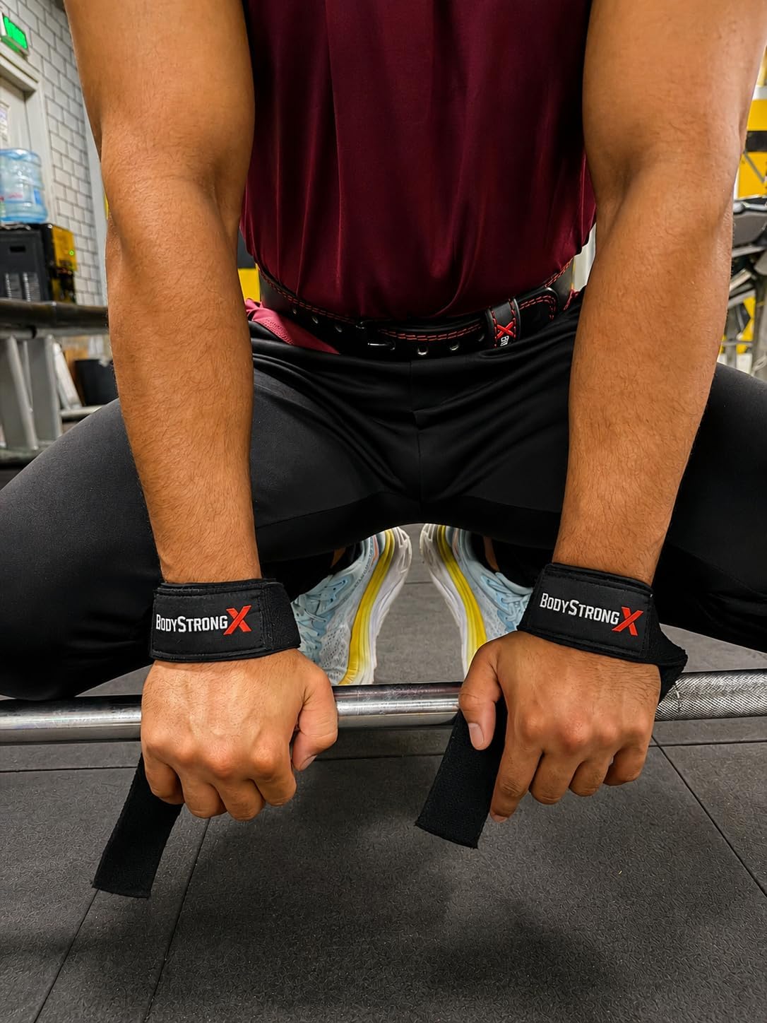 Weight Lifting Wrist Straps – Cotton Straps with Neoprene Padding