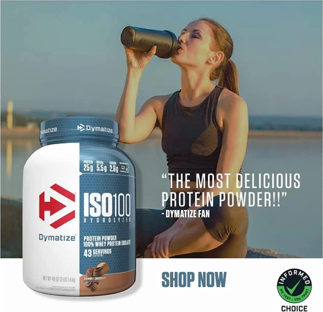 ISO 100 HYDROLYZED WHEY PROTEIN 3LBS BY DYMATIZE NUTRITION