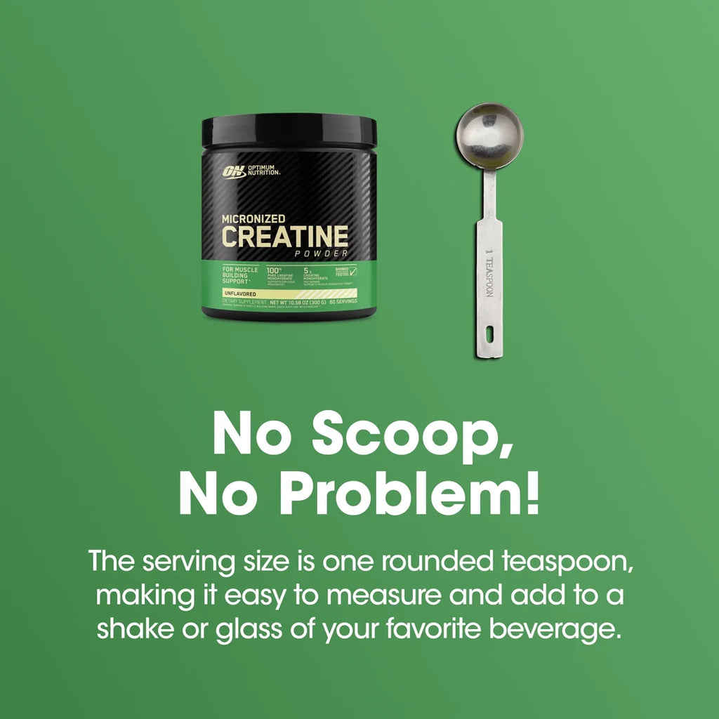 OPTIMUM NUTRITION MICRONIED CREATINE FLAVORED 60 SERVINGS