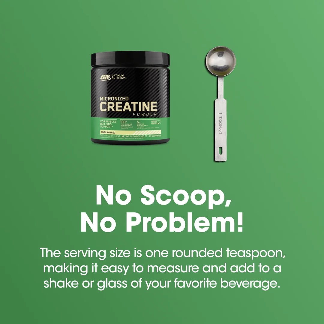 OPTIMUM NUTRITION MICRONIED CREATINE FLAVORED 60 SERVINGS