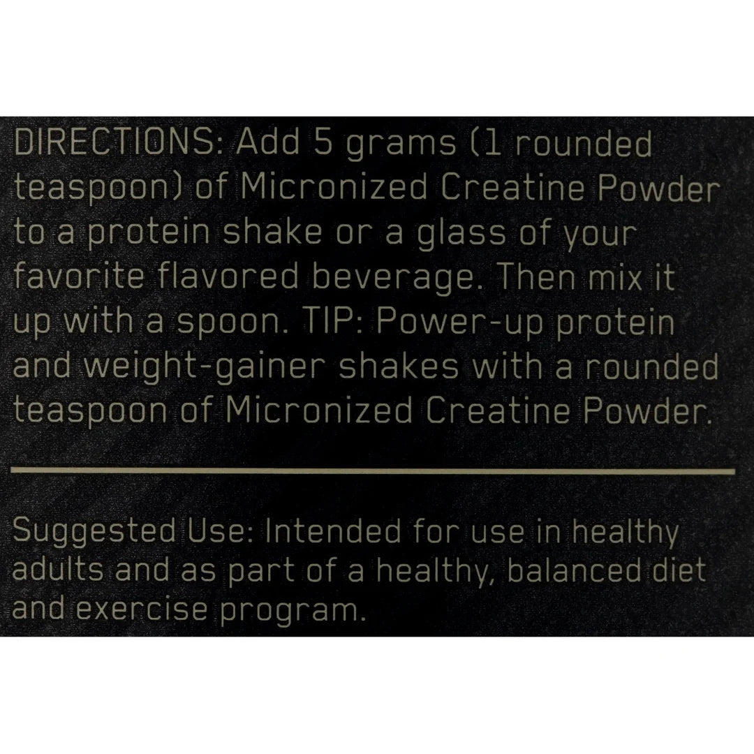 OPTIMUM NUTRITION MICRONIED CREATINE FLAVORED 60 SERVINGS